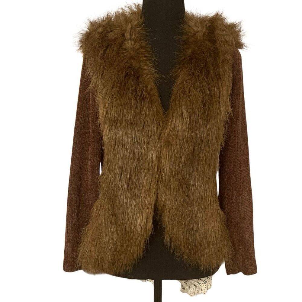 Drapers & Damon’s Vintage Faux Fur Sweater